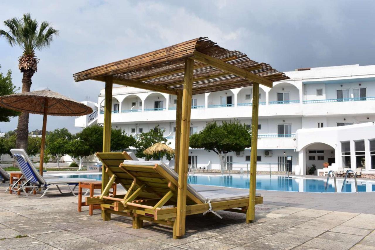 Manos Pension Faliraki Exteriör bild